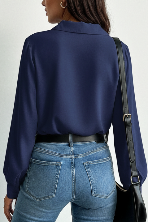 Bluză damă MIOHEZA NAVY, Culoare: bleumarin, IVET.RO - Reduceri de până la -80%