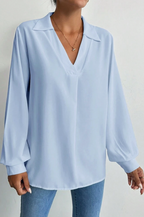 Bluză damă MIOHEZA SKY, Culoare: albastru deschis, IVET.RO - Reduceri de până la -80%