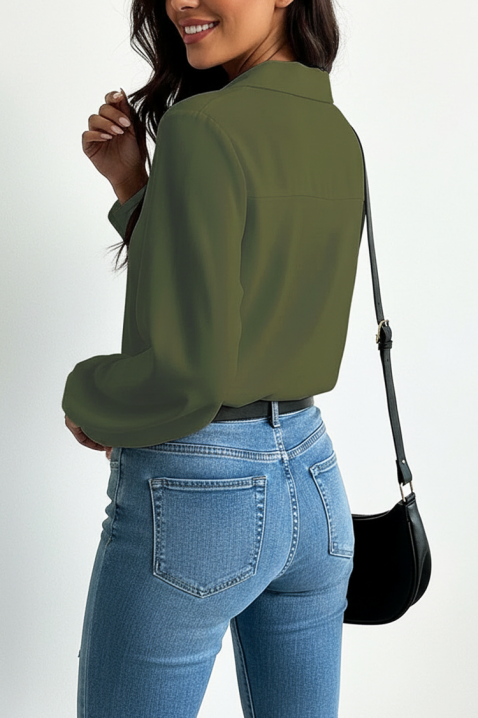 Bluză damă MIOHEZA KHAKI, Culoare: khaki, IVET.RO - Reduceri de până la -80%