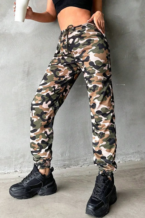 Pantaloni SERFIOXA, Culoare: multicolor, IVET.RO - Reduceri de până la -80%