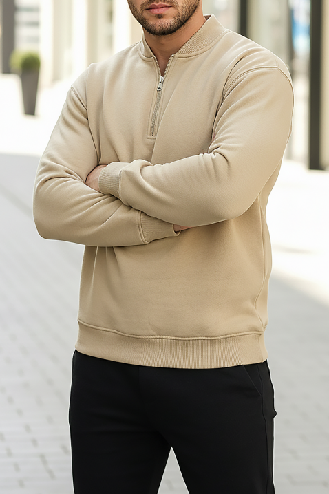 Bluză bărbați MENEJO BEIGE, Culoare: bej, IVET.RO - Reduceri de până la -80%