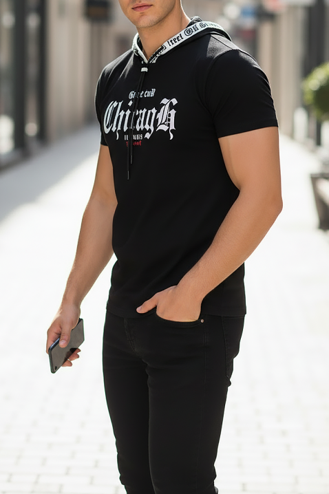 Tricou bărbați PRILGO BLACK, Culoare: negru, IVET.RO - Reduceri de până la -80%