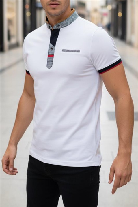 Tricou bărbați MAGZO WHITE, Culoare: alb, IVET.RO - Reduceri de până la -80%