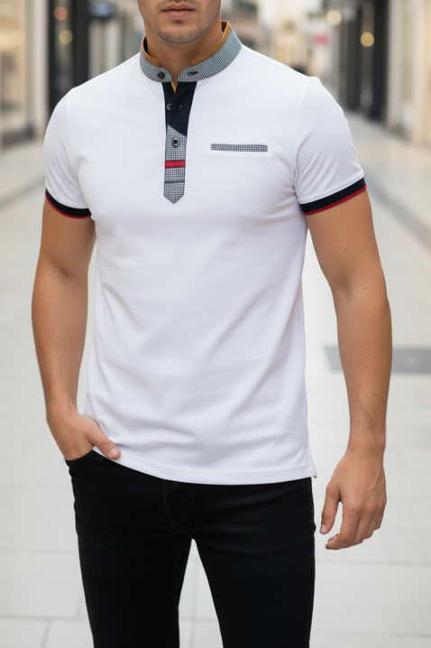 Tricou bărbați MAGZO WHITE, Culoare: alb, IVET.RO - Reduceri de până la -80%