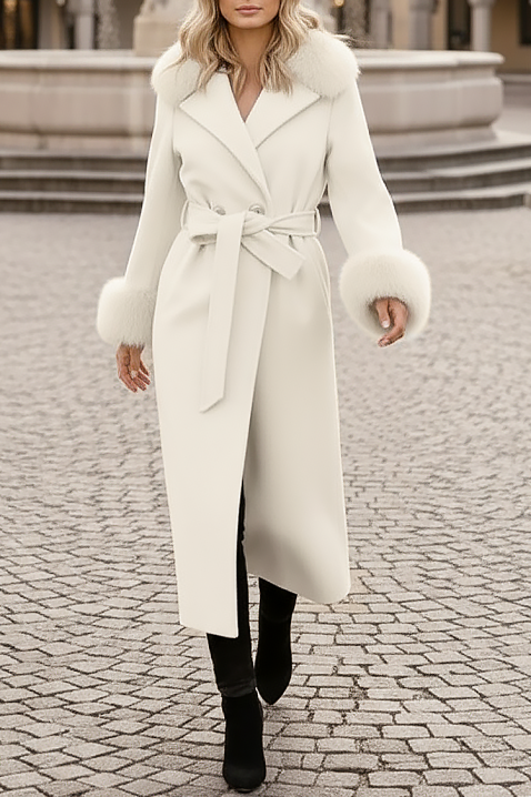 Palton LUXINDA WHITE, Culoare: alb, IVET.RO - Reduceri de până la -80%