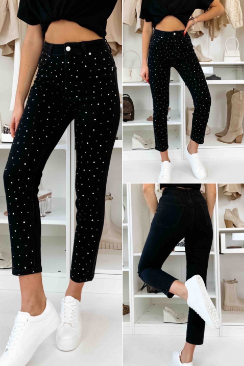 Blugi MUSELJA, Culoare: negru, IVET.RO - Reduceri de până la -80%