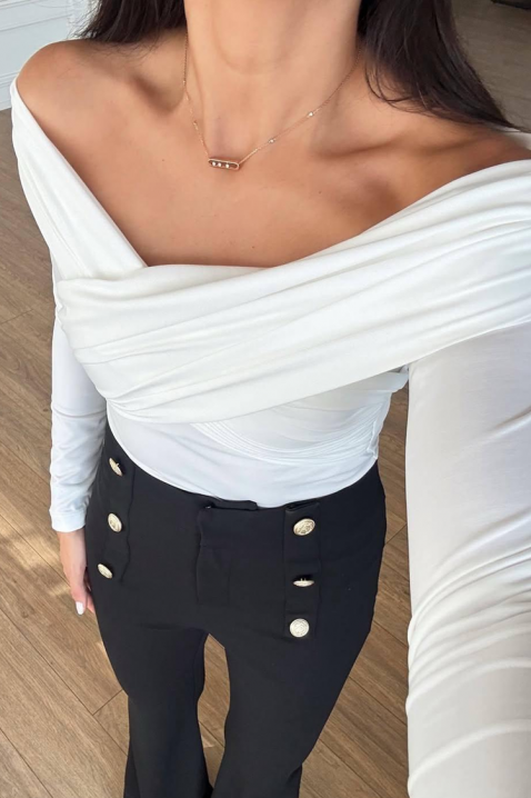 Bluză damă DIOVERA WHITE, Culoare: alb, IVET.RO - Reduceri de până la -80%