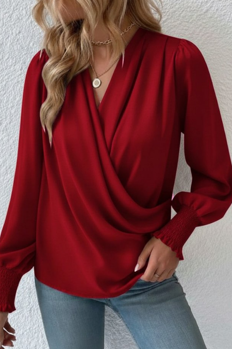 Bluză damă VIONELGA RED, Culoare: roșu, IVET.RO - Reduceri de până la -80%