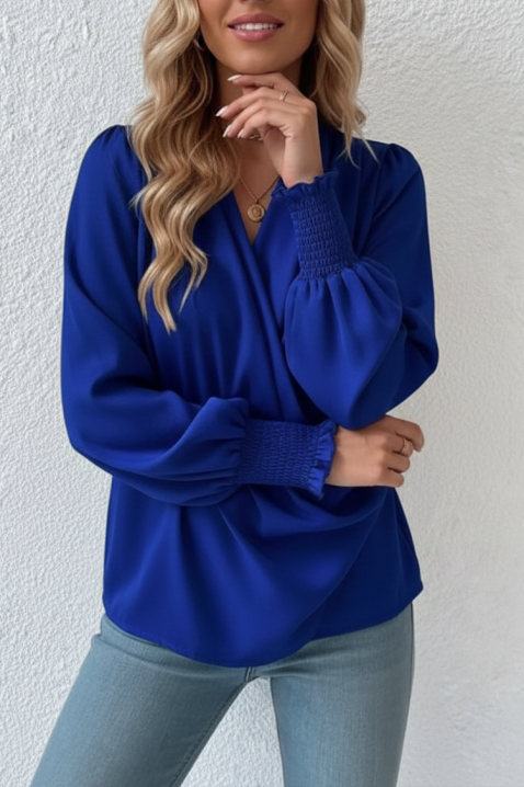 Bluză damă VIONELGA BLUE, Culoare: albastru, IVET.RO - Reduceri de până la -80%