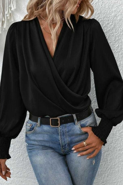 Bluză damă VIONELGA BLACK, Culoare: negru, IVET.RO - Reduceri de până la -80%