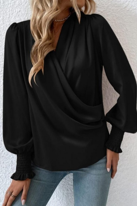 Bluză damă VIONELGA BLACK, Culoare: negru, IVET.RO - Reduceri de până la -80%