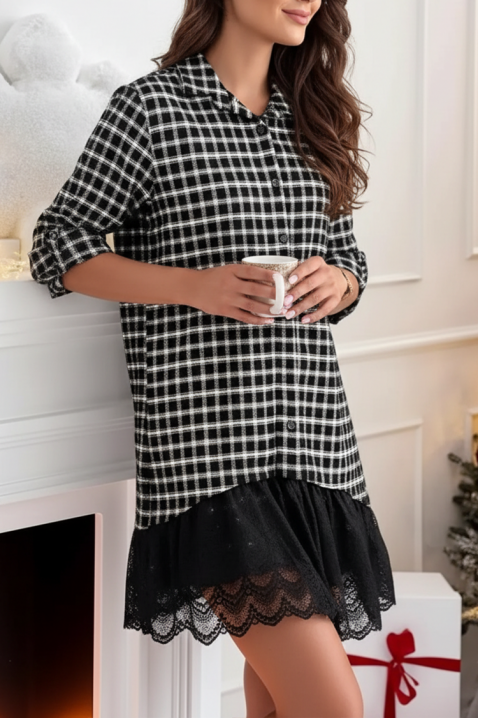 Rochie MIOGEJA, Culoare: negru și alb, IVET.RO - Reduceri de până la -80%