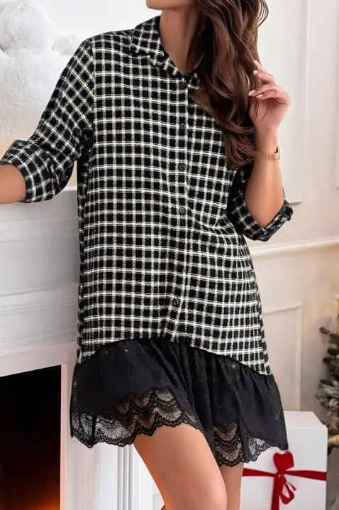 Rochie MIOGEJA, Culoare: negru și alb, IVET.RO - Reduceri de până la -80%