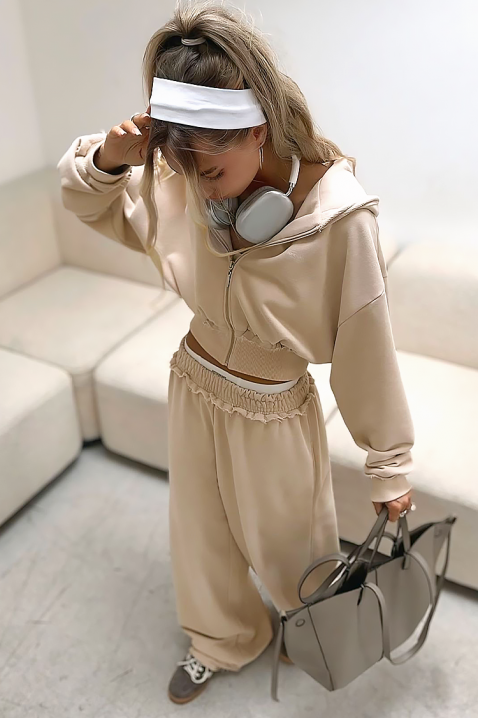 Set sport MARIALDA BEIGE, Culoare: bej, IVET.RO - Reduceri de până la -80%