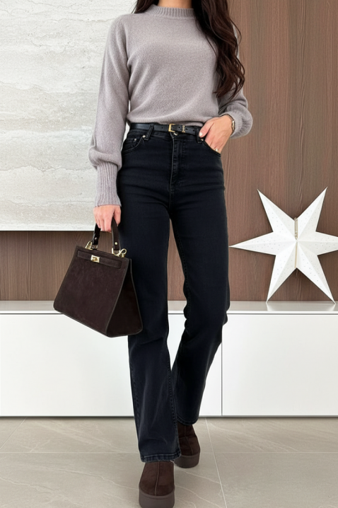 Blugi ZALVREDA, Culoare: negru, IVET.RO - Reduceri de până la -80%