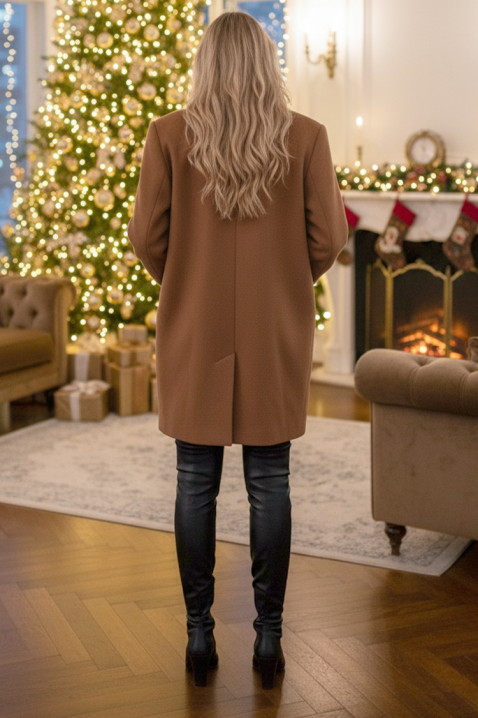 Palton BALVEDA, Culoare: maro, IVET.RO - Reduceri de până la -80%