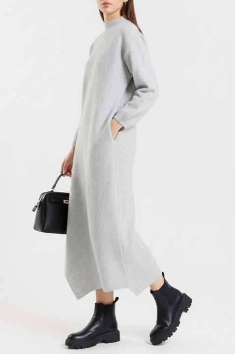 Rochie MOKERZA GREY, Culoare: gri, IVET.RO - Reduceri de până la -80%