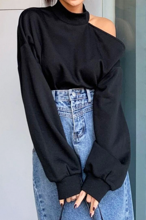 Bluză damă RELONVA, Culoare: negru, IVET.RO - Reduceri de până la -80%