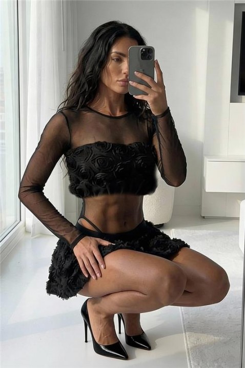 Set ZANRENDA BLACK, Culoare: negru, IVET.RO - Reduceri de până la -80%