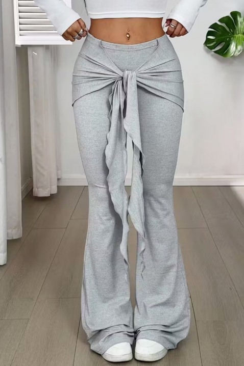 Pantaloni TELVINA, Culoare: gri, IVET.RO - Reduceri de până la -80%