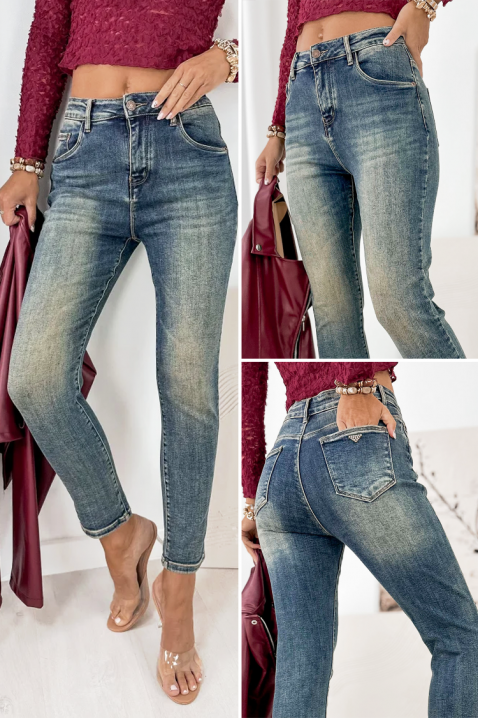 Blugi ESMERZANA, Culoare: albastru deschis, IVET.RO - Reduceri de până la -80%