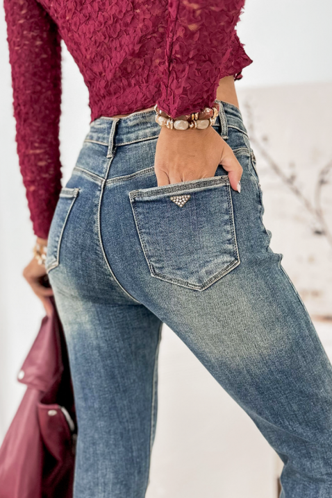 Blugi ESMERZANA, Culoare: albastru deschis, IVET.RO - Reduceri de până la -80%