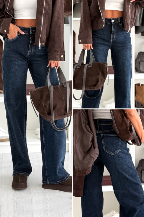 Blugi HERVOLDA, Culoare: bleumarin, IVET.RO - Reduceri de până la -80%