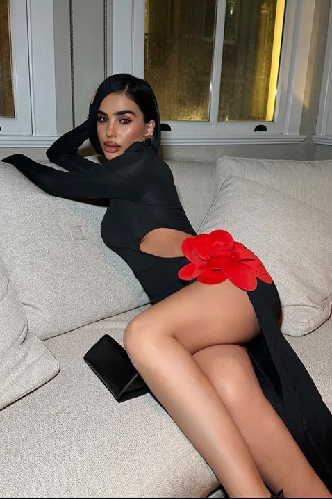 Rochie AMVELINA BLACK, Culoare: negru, IVET.RO - Reduceri de până la -80%