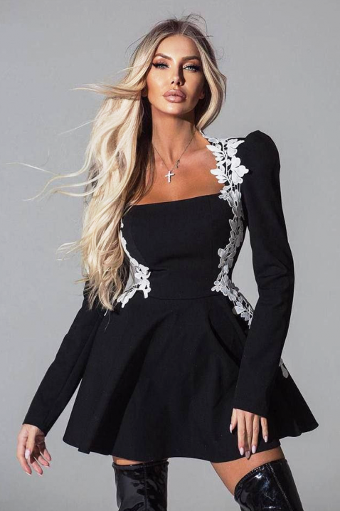 Rochie FLORILDA, Culoare: negru, IVET.RO - Reduceri de până la -80%