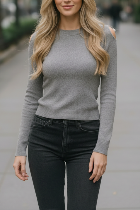 Pulover ABELMODA GREY, Culoare: gri, IVET.RO - Reduceri de până la -80%