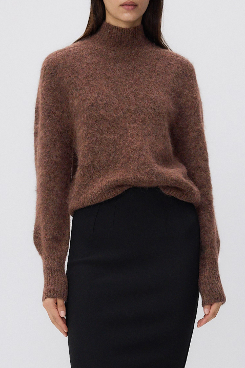 Pulover BROJEFA BROWN, Culoare: maro, IVET.RO - Reduceri de până la -80%