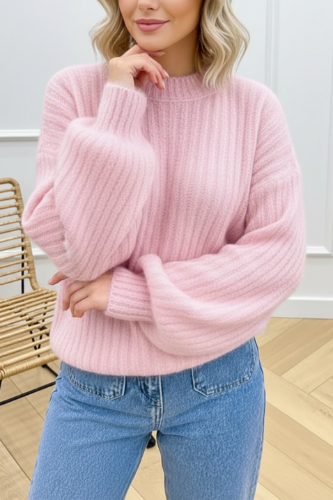 Pulover DROVELDA PUDRA, Culoare: pudră, IVET.RO - Reduceri de până la -80%