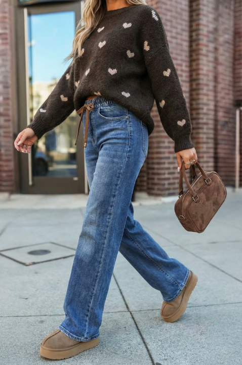 Blugi DALFORDA, Culoare: albastru, IVET.RO - Reduceri de până la -80%