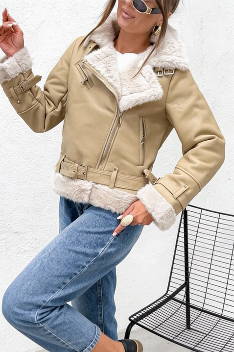 Geacă KLEVOLDA BEIGE, Culoare: bej, IVET.RO - Reduceri de până la -80%