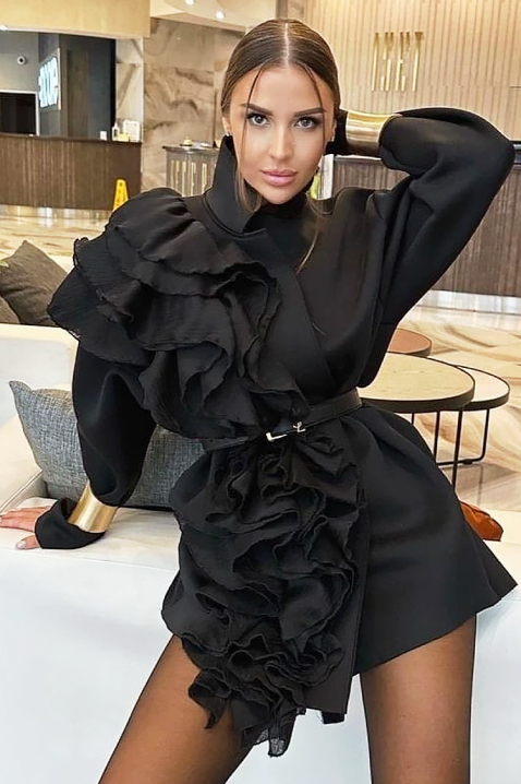 Rochie BELOVETA, Culoare: negru, IVET.RO - Reduceri de până la -80%