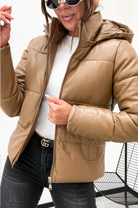 Geacă BOMBERA CAMEL, Culoare: maro deschis    , IVET.RO - Reduceri de până la -80%