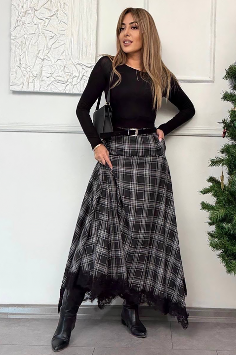 Fustă KEDILZA, Culoare: negru, IVET.RO - Reduceri de până la -80%