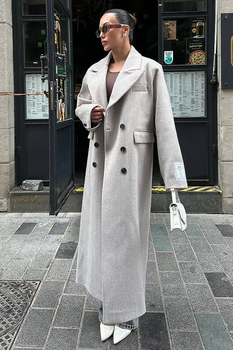 Palton VURDELZA BEIGE, Culoare: bej, IVET.RO - Reduceri de până la -80%