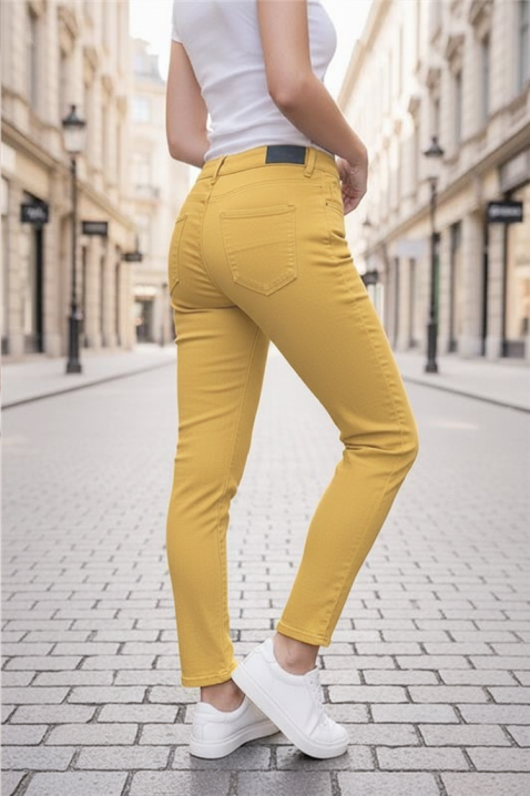 Blugi KRIMIZA YELLOW, Culoare: galben, IVET.RO - Reduceri de până la -80%