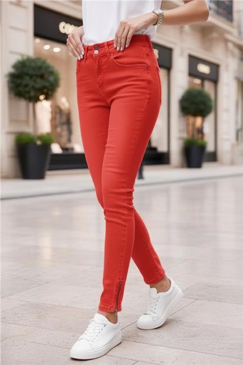 Blugi KRIMIZA CORAL, Culoare: coral, IVET.RO - Reduceri de până la -80%