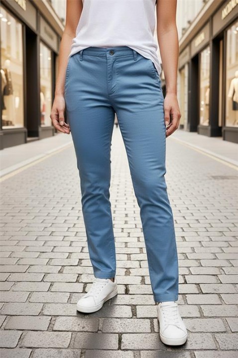 Blugi DUANZA, Culoare: albastru deschis, IVET.RO - Reduceri de până la -80%