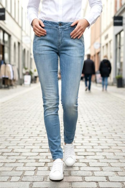 Blugi OMLANGA, Culoare: albastru, IVET.RO - Reduceri de până la -80%