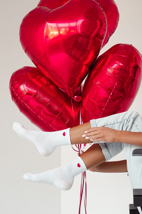 Șosete SOLGERMA WHITE, Culoare: alb, IVET.RO - Reduceri de până la -80%