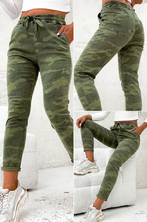 Blugi KAFLUNZA, Culoare: camuflaj, IVET.RO - Reduceri de până la -80%