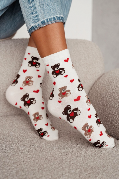 Șosete PINTELGA, Culoare: alb, IVET.RO - Reduceri de până la -80%