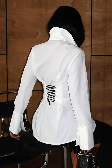 Cămașă damă ZALORENA WHITE, Culoare: alb, IVET.RO - Reduceri de până la -80%