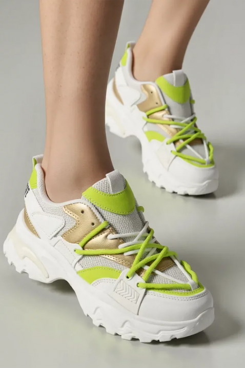 Adidași damă NEONZELA, Culoare: neon, IVET.RO - Reduceri de până la -80%