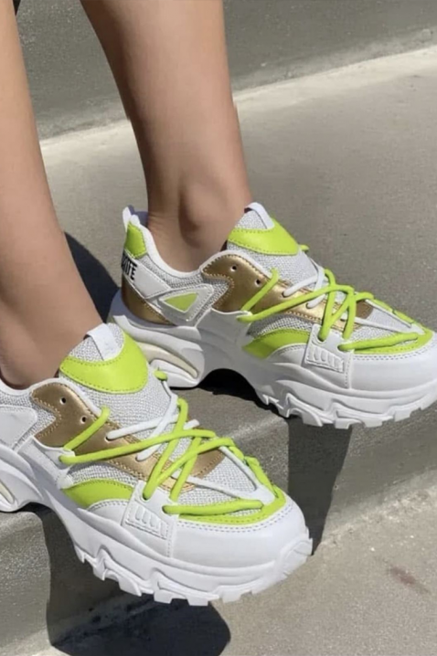 Adidași damă NEONZELA, Culoare: neon, IVET.RO - Reduceri de până la -80%