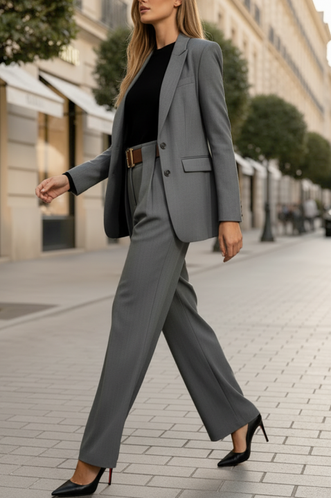 Sacou BLEFIDA, Culoare: gri, IVET.RO - Reduceri de până la -80%