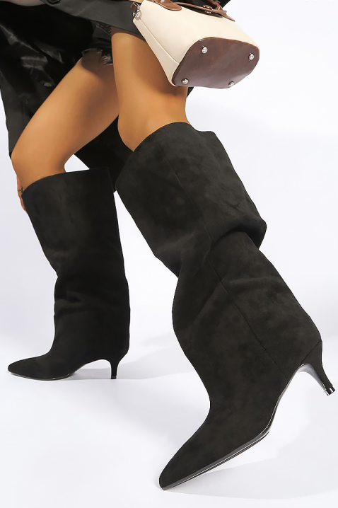 Cizme ZANDEFA BLACK, Culoare: negru, IVET.RO - Reduceri de până la -80%